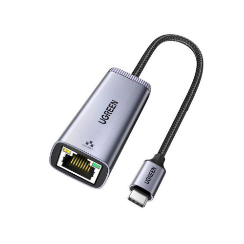 Адаптер UGREEN CM483 40322 USB-C Gigabit Ethernet Adapter Gray