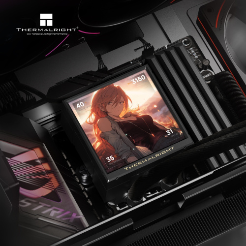 СВО Thermalright Peerless Vision 360 UB ARGB Black (TRPV360UBAB) / 3x120mm ARGB PWM Fans