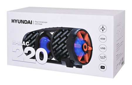 Минисистема Hyundai H-MAC220 черный