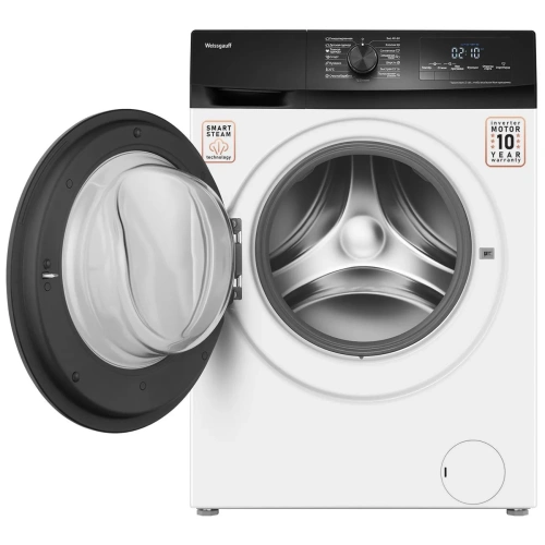Стиральная машина Weissgauff WM 4947 DC Inverter Steam белый, узкая