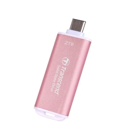 SSD Transcend ESD300 TS2TESD300P, 2ТБ, розовый