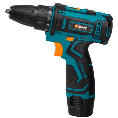 Дрель-шуруповерт Bort BAB-12x2Li-FD (93413151)
