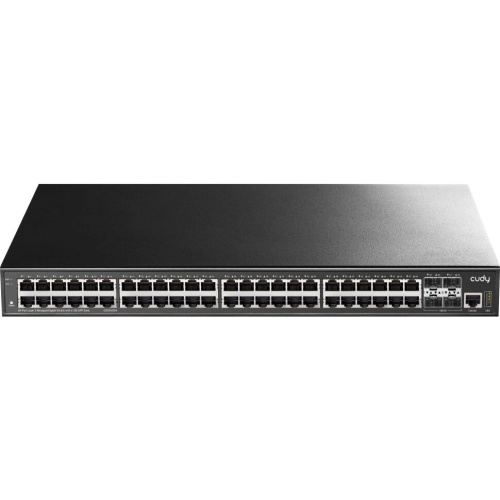 Коммутатор управляемый Cudy GS5048S4 (L3) 48x1Гбит/с 4SFP+