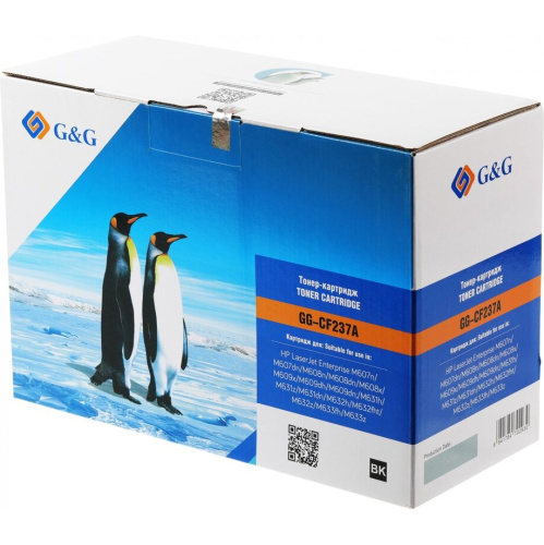 Картридж лазерный G&G GG-CF237A черный 11000стр для HP LJ M607n/M608n/M608dn/M609x/M631h/M631z/M632h/M633z