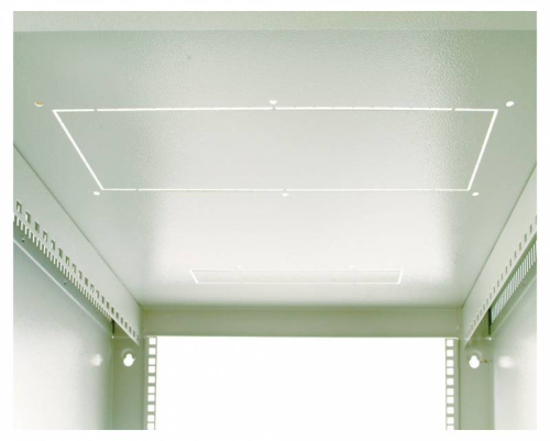 Шкаф коммутационный ЦМО ШРН-9.650.1 серый 9U 600x650мм пер.дв.металл несъемн.бок.пан. 50кг