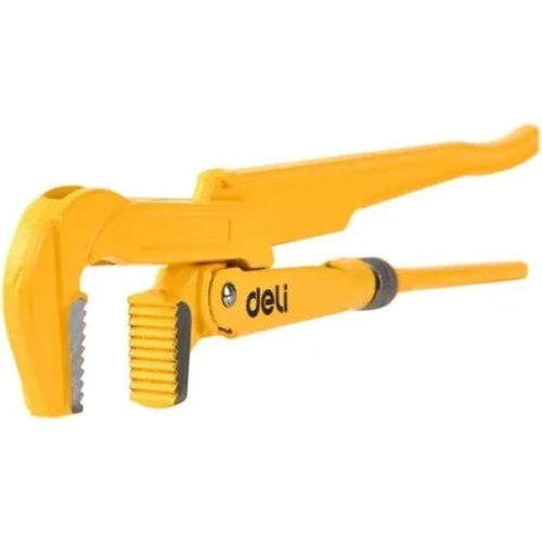 Ключ трубный Deli DL105155 рычажный №2 с прямыми губками 420мм, 0-55мм