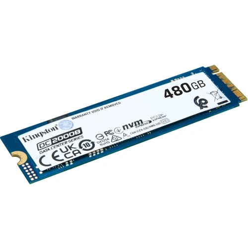 SSD Kingston DC2000B (SEDC2000BM8/480G) PCIe 4.0 x4 480GB M.2 2280 0.4 DWPD