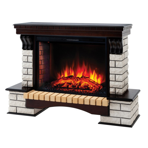 Электрокамин RealFlame Country 33/33W AO античный дуб с очагом Epsilon 33