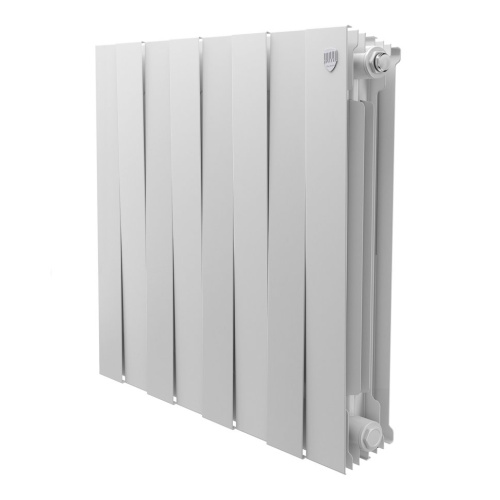 Биметаллический радиатор отопления Royal Thermo PianoForte 500 белый 8 секций