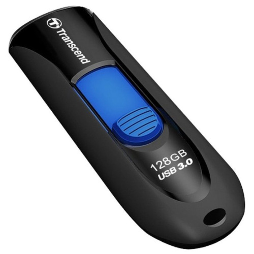 USB-флешка Transcend TS128GJF790K 128GB JetFlash 790, USB 3.0, Черный/Синий