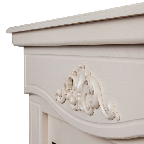 Электрокамин RealFlame Junona WT айвори с очагом 3D Oregan