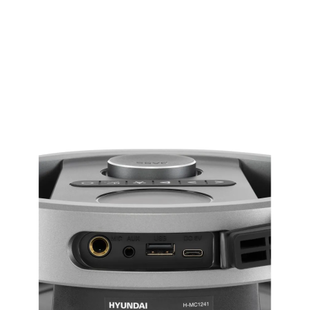 Минисистема Hyundai H-MC1241 черный
