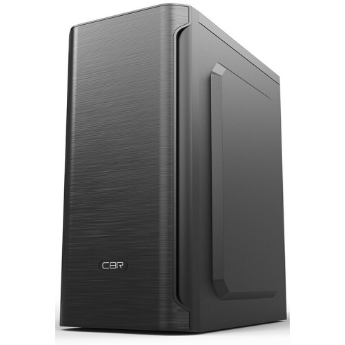 Корпус CBR PCC-MATX-MX10-400W2 mATX Minitower MX10, c БП PSU-ATX400-08EC (400W/80mm), 2*USB 2.0, HD Audio+Mic, Black