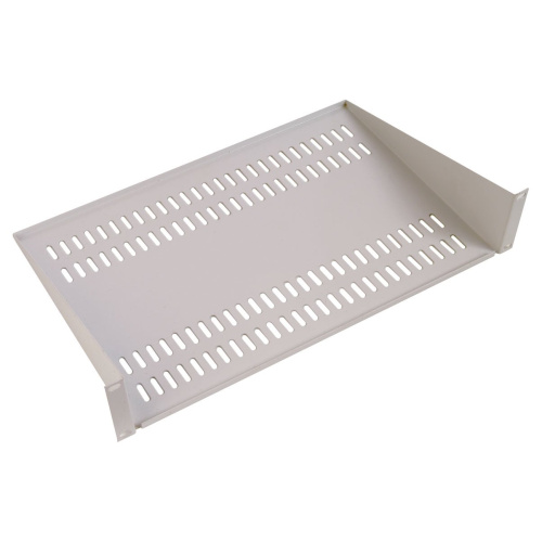 Полка стационарная ЦМО МС-40.2 серый нагр.15кг 19" 403мм (1шт)