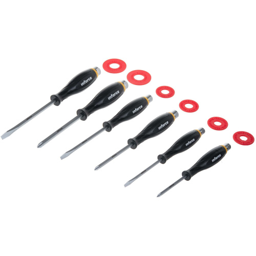 Набор отверток ударных Inforce 06-09-91 6 шт