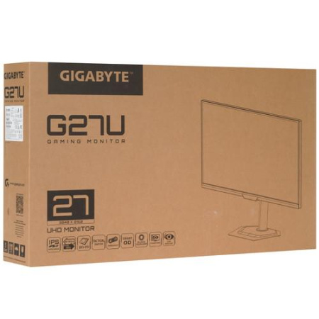27" Монитор GigaByte G27U EK черный