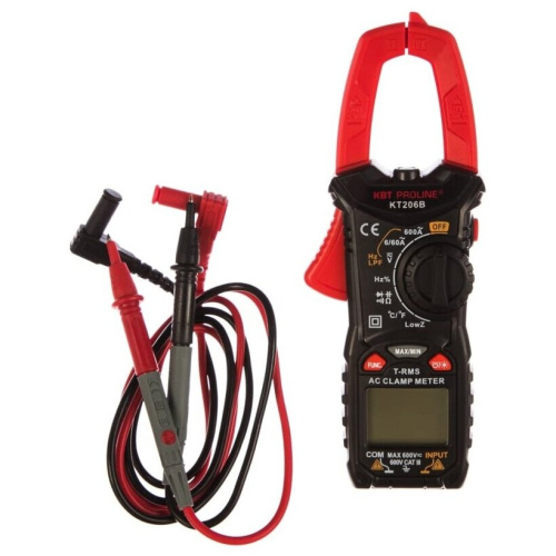 Токовые клещи КВТ KT 206B Proline (79130) цифровые