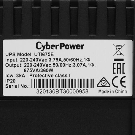 ИБП CyberPower UTI675E