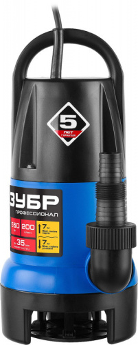 Насос дренажный Зубр НПГ-Т7-550