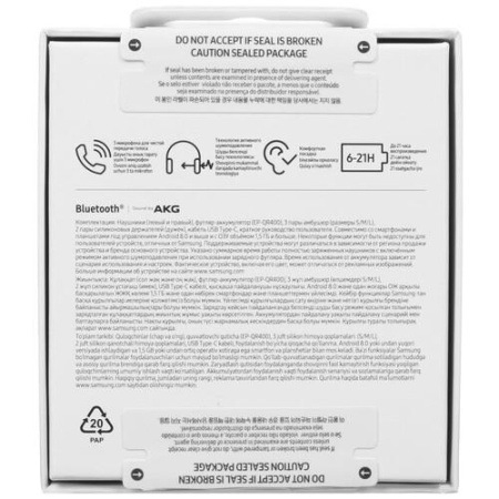 Наушники TWS Samsung Galaxy Buds FE черный