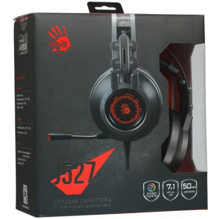 Проводные наушники A4Tech Bloody J527 серый