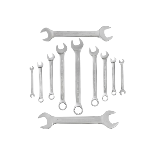 Набор ключей комбинированных и рожковых Rockforce RF-5198(47182) 12 пр.