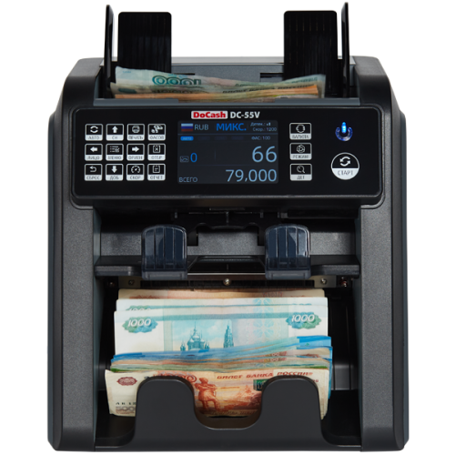 Сортировщик банкнот DoCash DC 55V 14391 мультивалюта