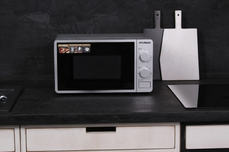 Микроволновая печь Hyundai HYM-M2001 серебристый