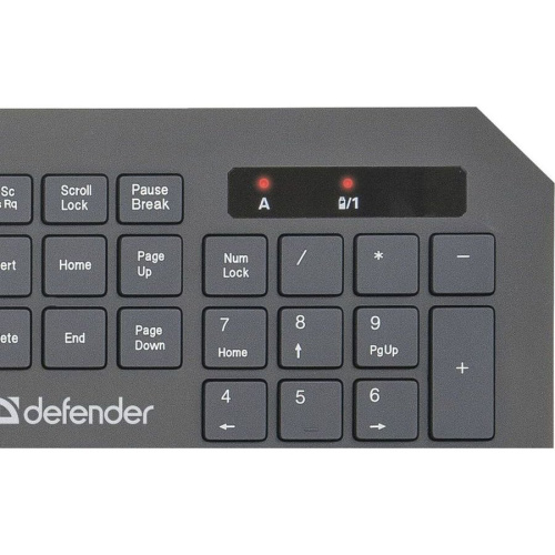 Клавиатура + мышь DEFENDER Berkeley C-925 Nano B Черный