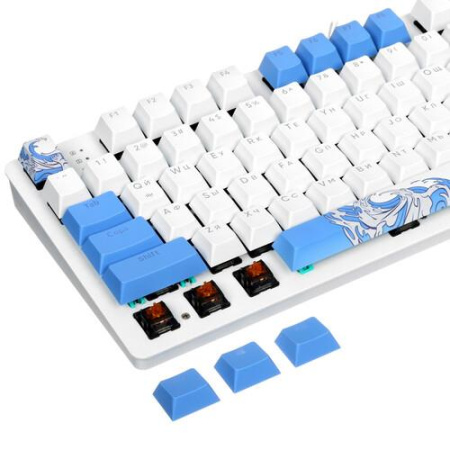 Клавиатура проводная Red Square Keyrox TKL Aquarius