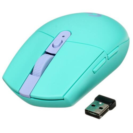 Мышь беспроводная Logitech G304 [910-006382] зеленый