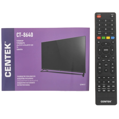 Телевизор Centek CT-8640 черный