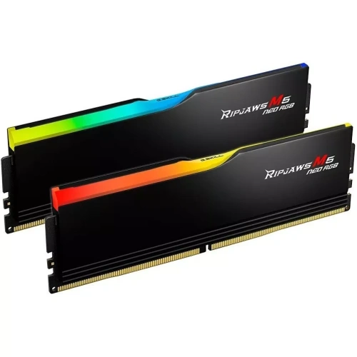 ОЗУ G.SKILL Rip Jaws M5 Neo RGB 32GB (F5-6000J2836G16GX2-RM5NRK) (2x16GB) DDR5 6000MHz CL28 (28-36-36-96) 1.40V / Black