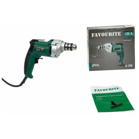 Дрель FAVOURITE ID 1200 электрич. 1200Вт