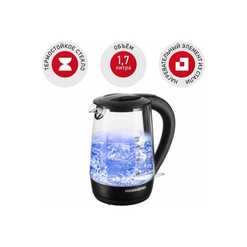 Электрочайник Red Solution RK-G193 черный