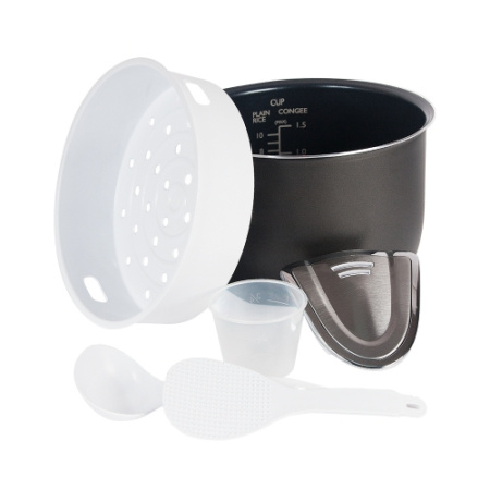 Мультиварка Mystery MCM-1010 серебристый/белый