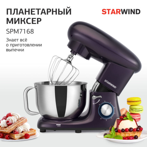 Миксер Starwind SPM7168 ежевичный