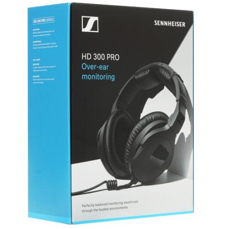 Проводные наушники Sennheiser HD 300 PRO черный