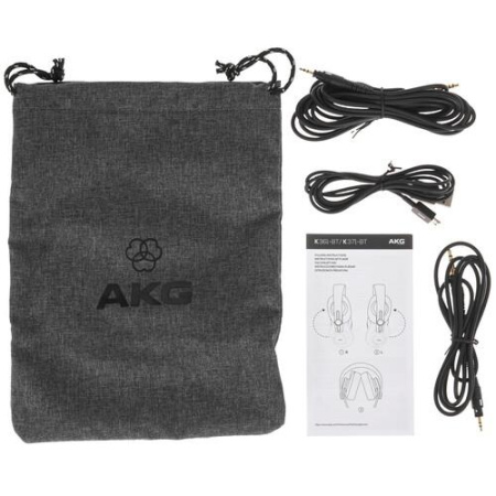 Беспроводные/проводные наушники AKG K361-BT черный