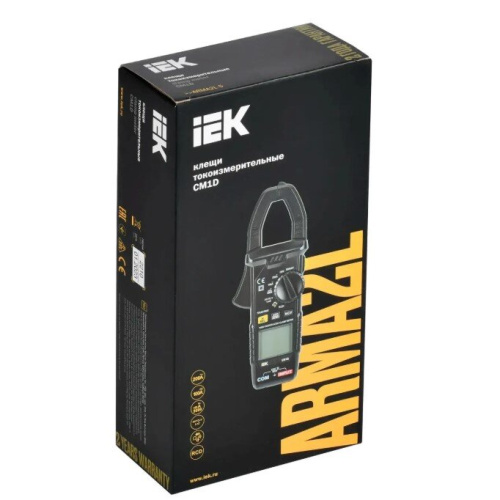 Клещи токоизмерительные IEK ArmaL2 5 CM1D (A2L5-CM14-01)