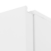 Холодильник с морозильником Midea MDRB519MGE01ID белый