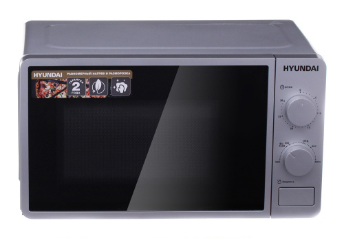 Микроволновая печь Hyundai HYM-M2001 серебристый