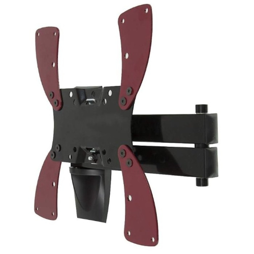 Кронштейн для телевизора Holder LCDS-5046 черный 22"-42" до30кг поворот и наклон