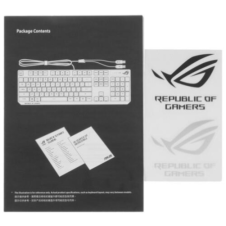 Клавиатура проводная ASUS ROG Strix Scope RX