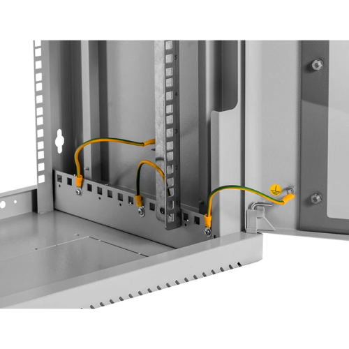 Шкаф коммутационный ЦМО ШРН-12.350 настенный 12U 600x359мм серый