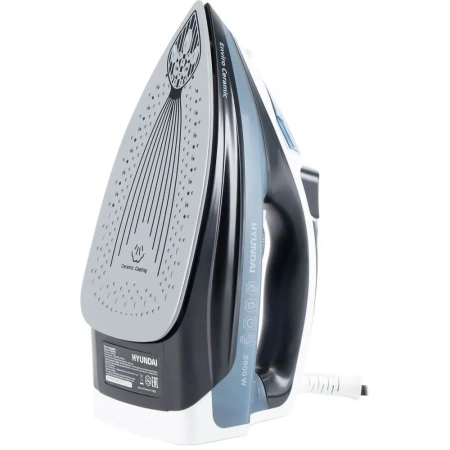 Утюг Hyundai H-SI01573 черный/синий