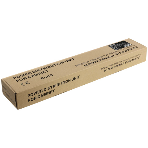 Блок розеток ExeGate ServerPro PDU-19H904 Al-9S-EU2.5CU (EX280850RUS) 19", 1U, Алюминий, 9 Schuko, кабель с евровилкой VDE-250V-16A-3*1.5mm2