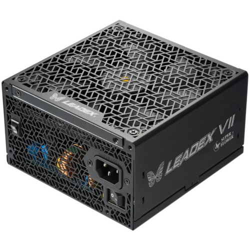 Блок питания Super Flower Power Supply Leadex VII (SF-850F14XP), 850W, ATX 3.0, 140mm, 12xSATA, 3xPCI-E(6+2), 1x12VHPWR, APFC, 80+ Platinum