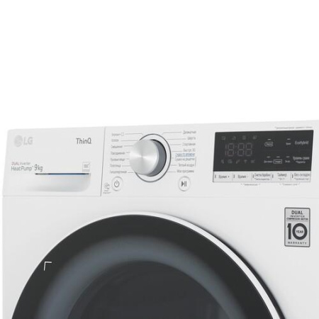 Сушильная машина LG DC90V5V0W белый