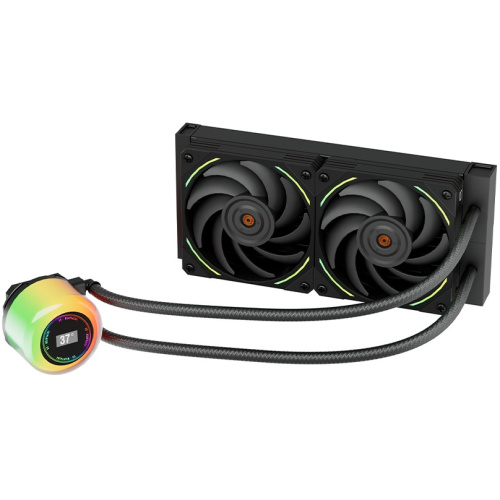 СВО 1STPLAYER CC 240 Black (CC-240-BK) / 2x120mm, ARGB